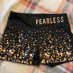 Spandex shorts And sports bra